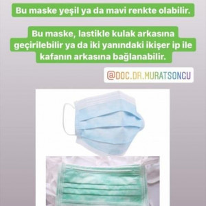 Maskelerin tüm detayları - görsel olarak