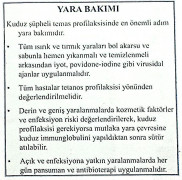 Yara Bakımı